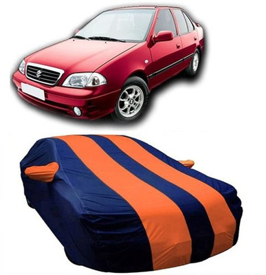 AASDEE Car Cover For Maruti Suzuki Esteem (With Mirror Pockets)(Orange)