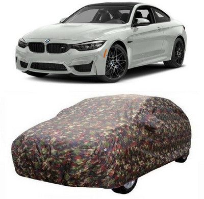 SMR Store Car Cover For BMW M4 (With Mirror Pockets)(Multicolor)