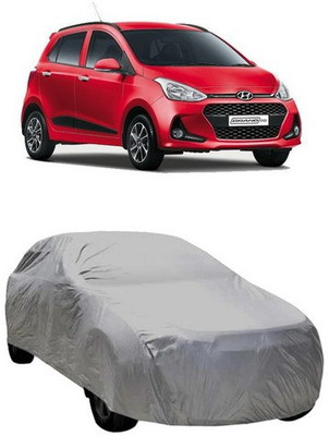 XGuard Car Cover For Hyundai Grand i10 (Without Mirror Pockets)(Grey)