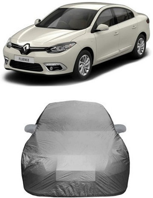 SnehaSales Car Cover For Renault Fluence (With Mirror Pockets)(Grey)