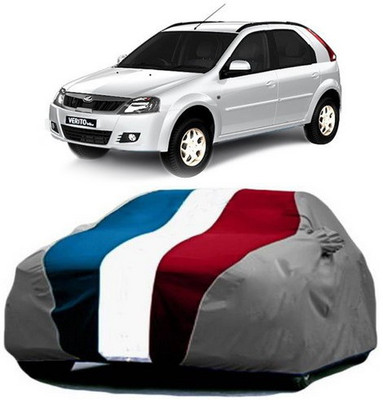 VIRMANG Car Cover For Mahindra Verito (With Mirror Pockets)(Red, Blue, Grey)