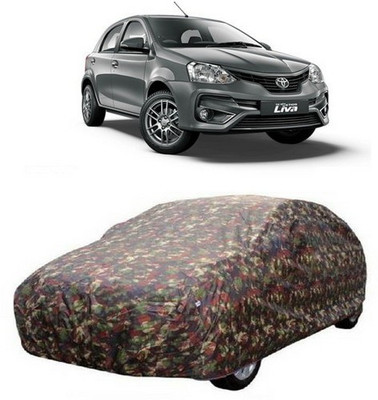 XGuard Car Cover For Toyota Etios Liva (Without Mirror Pockets)(Multicolor)