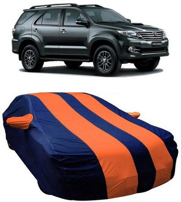 XGuard Car Cover For Toyota Fortuner Old (With Mirror Pockets)(Orange)