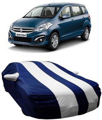 HDSERVICES Car Cover For Maruti Suzuki Ertiga (With Mirror Pockets)(White)