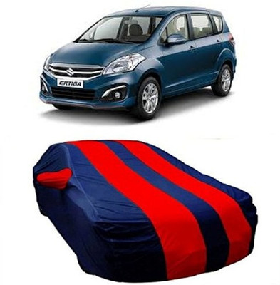MSR STORE Car Cover For Maruti Suzuki Ertiga (With Mirror Pockets)(Red)