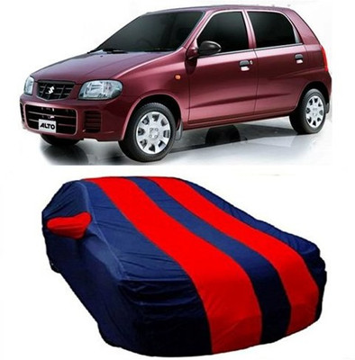 PREMIUM Car Cover For Maruti Suzuki Alto (With Mirror Pockets)(Red)