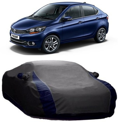 AAMANG Car Cover For Tata Tigor (With Mirror Pockets)(Grey)