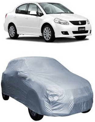 AASDEE Car Cover For Maruti Suzuki SX4 (With Mirror Pockets)(Silver)