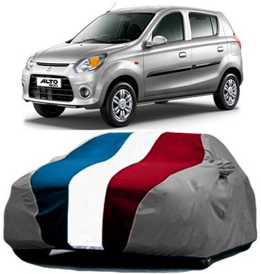 AASDEE Car Cover For Maruti Suzuki Alto 800 (With Mirror Pockets)(Red, Blue, Grey)