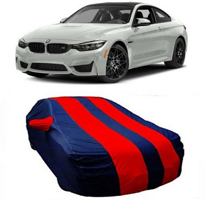 HDSERVICES Car Cover For BMW M4 (With Mirror Pockets)(Red)