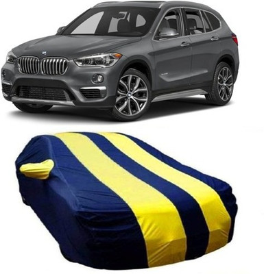 VIRMANG Car Cover For BMW X1 (With Mirror Pockets)(Yellow)