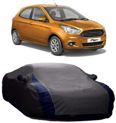MSR STORE Car Cover For Ford Figo (With Mirror Pockets)(Grey)