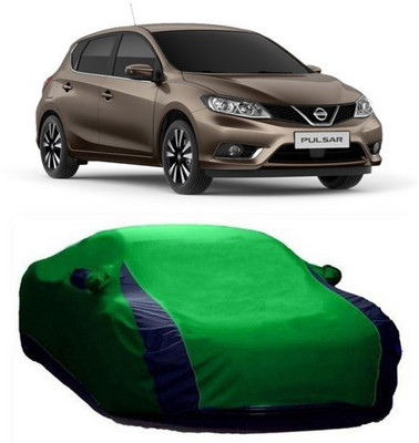 CLASS ONE Car Cover For Nissan Pulsar (With Mirror Pockets)(Green)