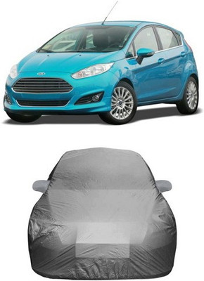 AAMANG Car Cover For Ford Fiesta Sport (With Mirror Pockets)(Grey)