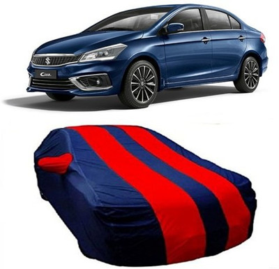 AASDEE Car Cover For Maruti Suzuki Ciaz (With Mirror Pockets)(Red)