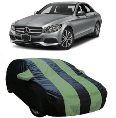 AAMANG Car Cover For Mercedes Benz C-Class (With Mirror Pockets)(Green)