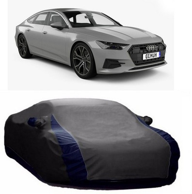 MSR STORE Car Cover For Audi A4 (With Mirror Pockets)(Grey)
