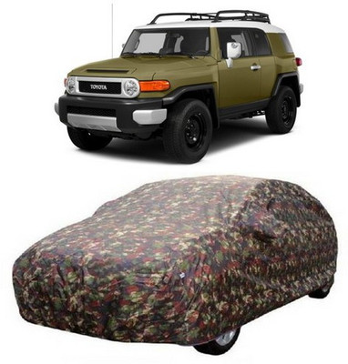 AAMANG Car Cover For Toyota Cruiser (With Mirror Pockets)(Multicolor)
