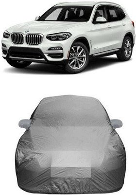 HDSERVICES Car Cover For BMW X3 (With Mirror Pockets)(Grey)