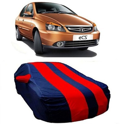 AASDEE Car Cover For Tata Indigo CS (With Mirror Pockets)(Red)