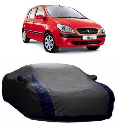 HDSERVICES Car Cover For Hyundai Getz Prime (With Mirror Pockets)(Grey)