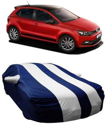 AASDEE Car Cover For Volkswagen Polo GT (With Mirror Pockets)(White)