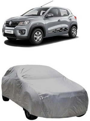 MSR STORE Car Cover For Renault Kwid (Without Mirror Pockets)(Grey)