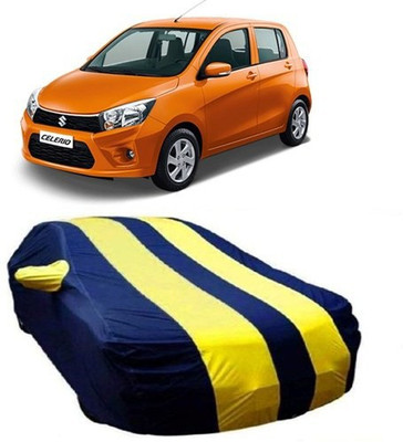 MSR STORE Car Cover For Maruti Suzuki Celerio (With Mirror Pockets)(Yellow)