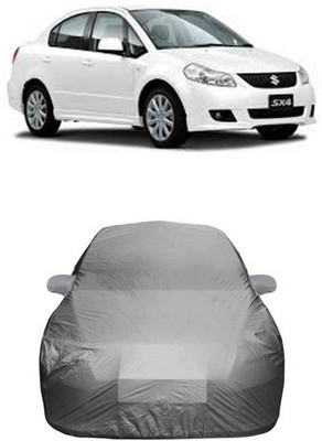 HDSERVICES Car Cover For Maruti Suzuki SX4 (With Mirror Pockets)(Grey)