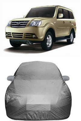 SnehaSales Car Cover For Tata Sumo Grande (With Mirror Pockets)(Grey)