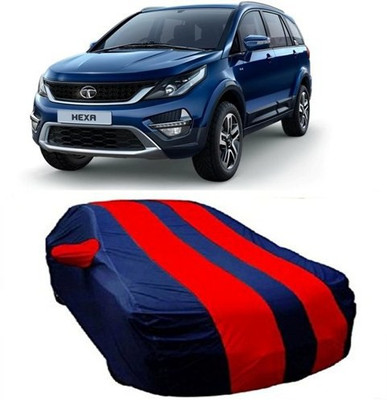 AAMANG Car Cover For Tata Hexa (With Mirror Pockets)(Red)