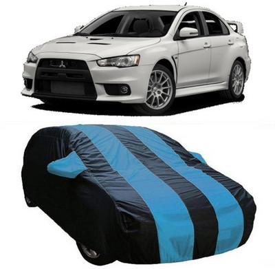 MSR STORE Car Cover For Mitsubishi Lancer (With Mirror Pockets)(Blue)