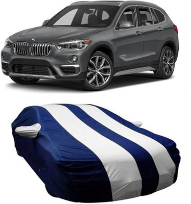 HDSERVICES Car Cover For BMW X1 (With Mirror Pockets)(White)