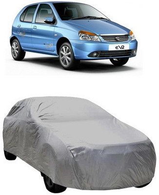 Kawach Car Cover For Tata Indica eV2 (Without Mirror Pockets)(Grey)