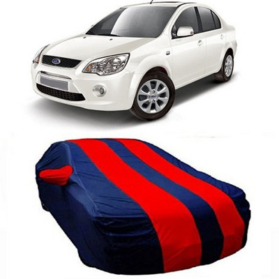 AAMANG Car Cover For Ford Fiesta Classic (With Mirror Pockets)(Red)