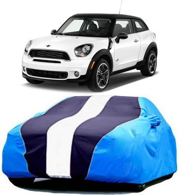 MSR STORE Car Cover For Mercedes Benz Cooper (With Mirror Pockets)(Blue)