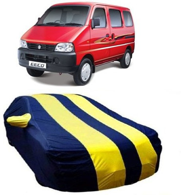 AASDEE Car Cover For Maruti Suzuki Eeco (With Mirror Pockets)(Yellow)