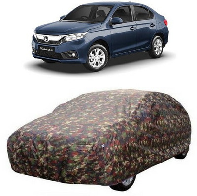 AAMANG Car Cover For Honda Amaze (Without Mirror Pockets)(Multicolor)