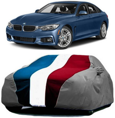 HDSERVICES Car Cover For BMW Gran Coupe (With Mirror Pockets)(Red, Blue, Grey)