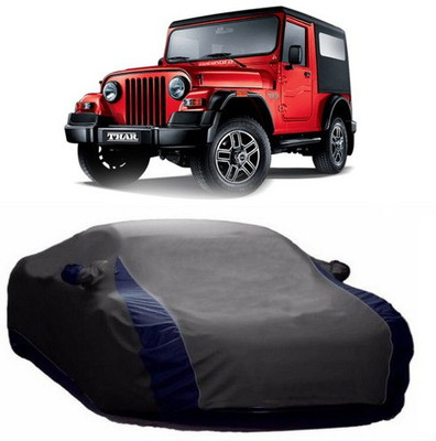 AAMANG Car Cover For Mahindra Thar (With Mirror Pockets)(Grey)