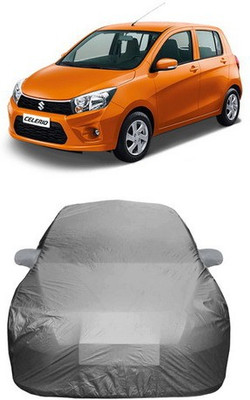 MSR STORE Car Cover For Maruti Suzuki Celerio (With Mirror Pockets)(Grey)