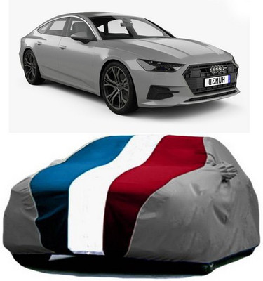 MSR STORE Car Cover For Audi A4 (With Mirror Pockets)(Red, Blue, Grey)