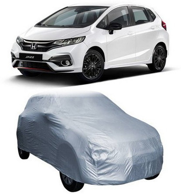 AASDEE Car Cover For Honda Jazz (With Mirror Pockets)(Silver)