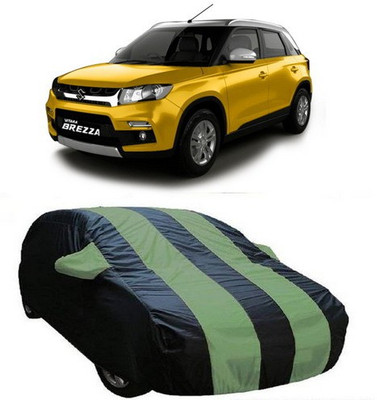 AASDEE Car Cover For Maruti Suzuki Vitara Brezza (With Mirror Pockets)(Green)