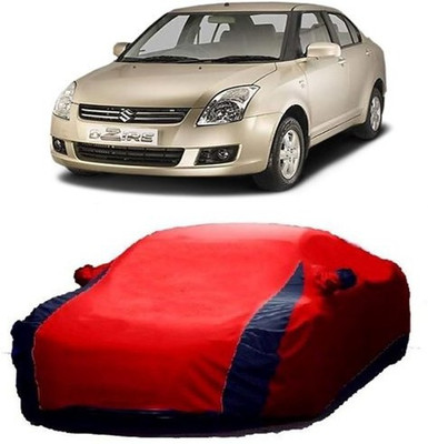 XGuard Car Cover For Maruti Suzuki Swift Dzire (With Mirror Pockets)(Red)
