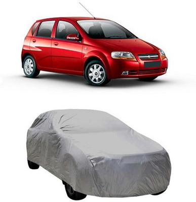 HDSERVICES Car Cover For Chevrolet UVA (Without Mirror Pockets)(Grey)