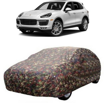 MSR STORE Car Cover For Porsche Cayenne (Without Mirror Pockets)(Multicolor)