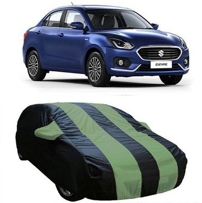 TheProtect Car Cover For Maruti Suzuki Swift Dzire (With Mirror Pockets)(Green)