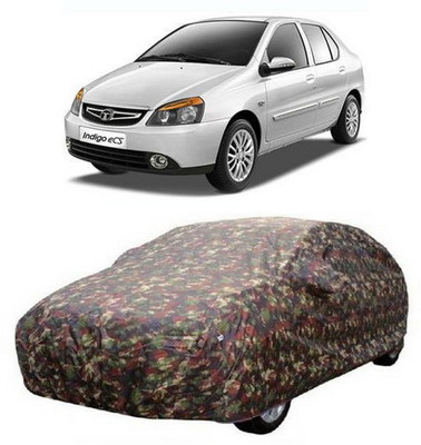 AASDEE Car Cover For Tata Indigo eCS (With Mirror Pockets)(Multicolor)