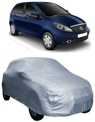 HDSERVICES Car Cover For Tata Vista (Without Mirror Pockets)(Silver)